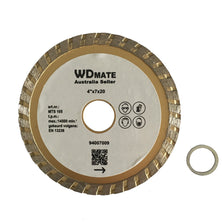 5x Dry Wet Diamond Cutting Disc Wheel 105mm 4