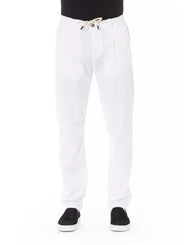 Baldinini Trend Men's White Cotton Jeans & Pant - W32 US