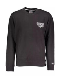 Tommy Hilfiger Men's Black Cotton Sweater - 2XL