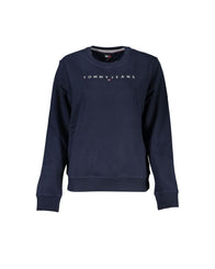 Tommy Hilfiger Women's Blue Cotton Sweater - L