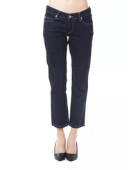 Ungaro Fever Women's Blue Cotton Jeans & Pant - W34 US