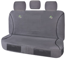 Seat Covers for MITSUBISHI TRITON ML-MN SERIES 06/ 2006 ? 2015 DUAL CAB UTILITY REAR BENCH WITH A/REST CHARCOAL TRAILBLAZER