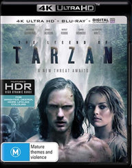 Legend Of Tarzan | Blu-ray + UHD + UV, The UHD