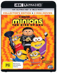 Minions - The Rise Of Gru | Blu-ray + UHD - Collector's Edition - + 2 Mini-Movies UHD