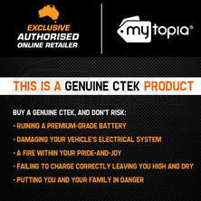 CTEK MXS 3.8 12V Smart Battery Charger Bundle Kit - Comfort Indicator Eyelet