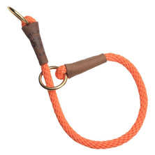 Mendota Products Dog Command Rope Slip Collar 20in (51cm) - Made in the USA - Orange