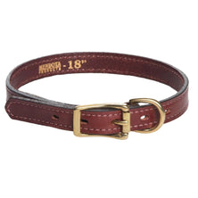 Mendota Leather Narrow width Dog Collar 3/4