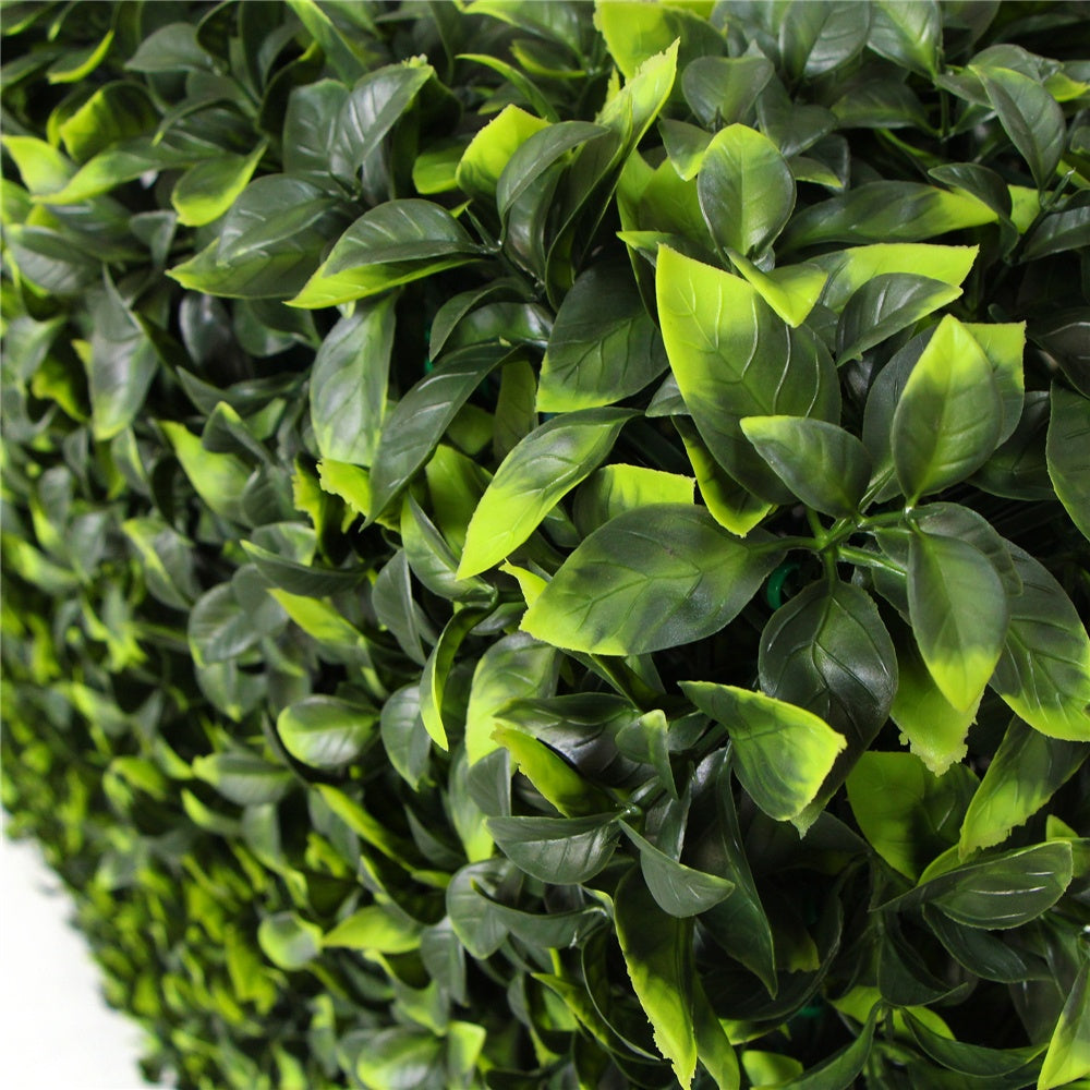 Portable Jasmine Artificial Hedge Plant UV Resistant 75cm x 75cm