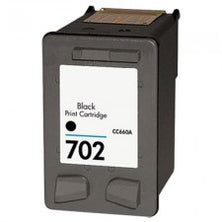 HP Compatible 702 Black Remanufactured Inkjet Cartridge