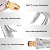 2PCS High Pressure Washer Gun Brass Spray Nozzle Garden Hose Pipe Car Washing AU