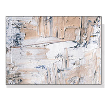 Wall Art 40cmx60cm Modern Abstract Oil Painting Style White Frame Canvas