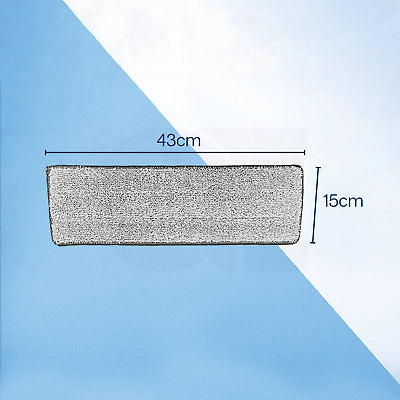 GOMINIMO Spray Mop Replacement Pads 2 pack 43cm* 15cm GO-MP-109-LTM