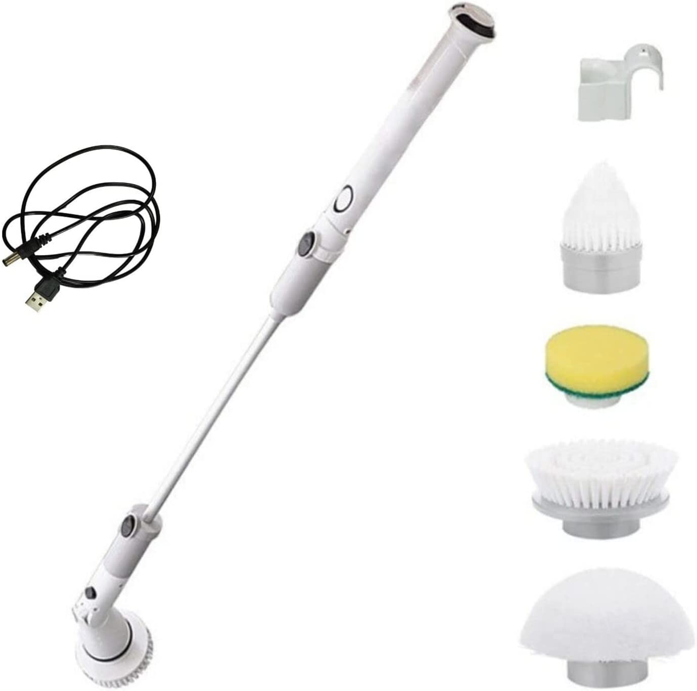 GOMINIMO Electric Spinning Scrubber 4000 mAh 4 Brush Set GO-CB-105-BD