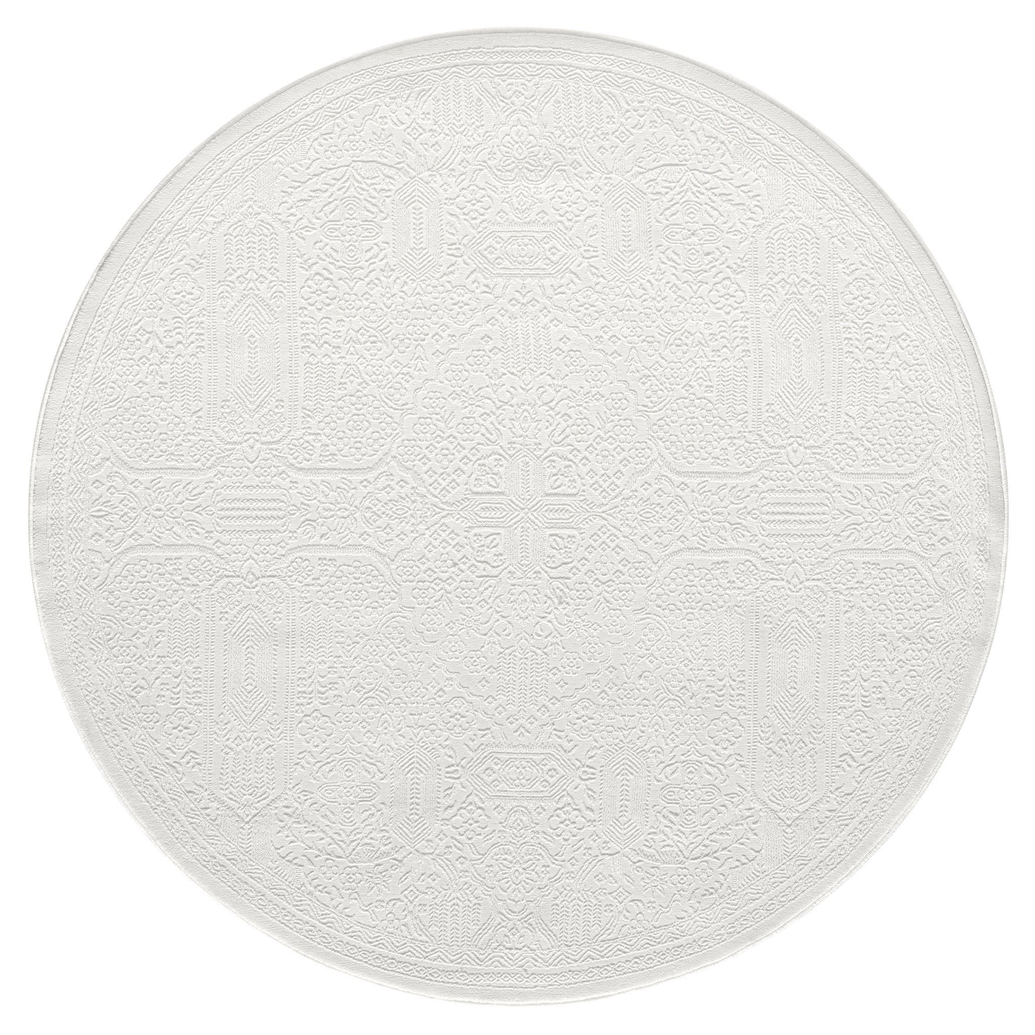 Grande Jacquard Rug - Ivory - 200x290