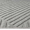 Alpha Outdoor Rug - Light Grey - 80x300