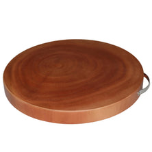 YES4HOMES M Natural Hardwood Hygienic Kitchen Cutting Wooden Chopping Board Round