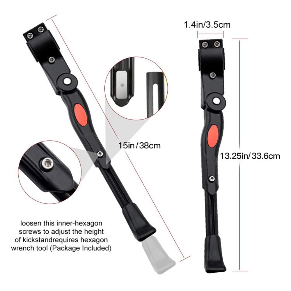 Adjustable Bike Kickstand Kickstand Rear Bicycle Stand for Bike 22