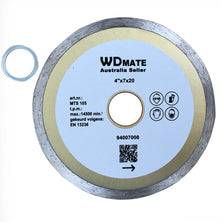 5x 105mm Wet Diamond Circular Saw Blade Cutting Disc Wheel Segment 4