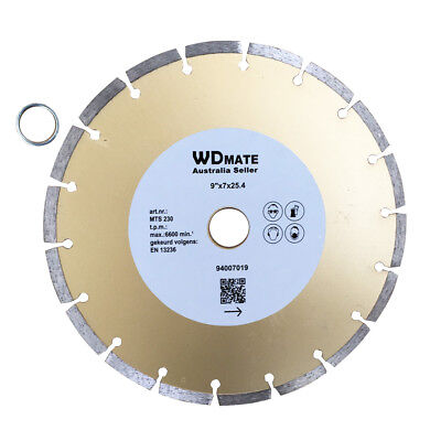 230mm Dry Diamond Cutting Disc 9