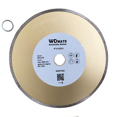 2x 230mm Diamond Cutting Blade 2.4*5mm Wet Circular Saw Disc 9