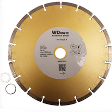 2x 254mm Dry Diamond Cutting Disc Wheel 2.6*70mm Circular Saw Blade 10