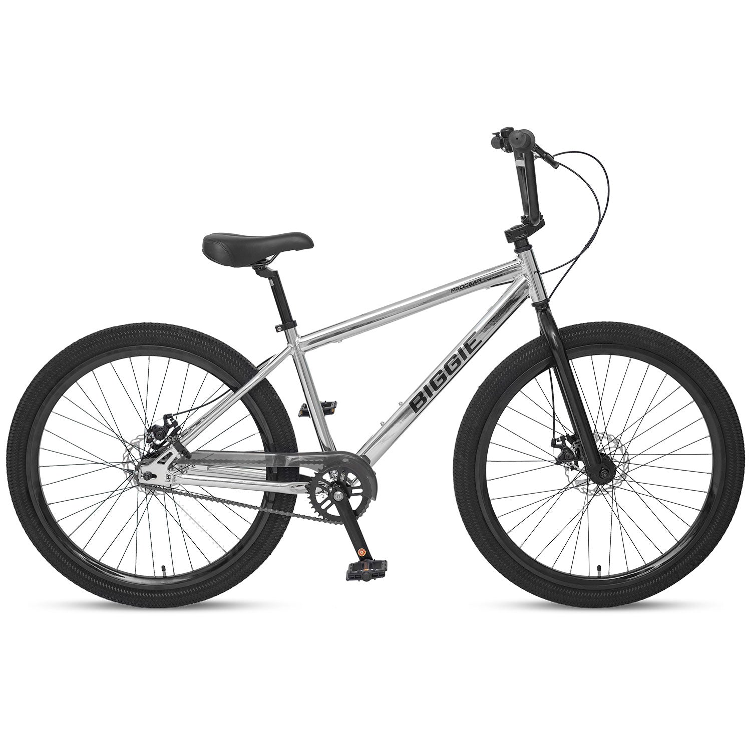 Progear Bikes Biggie BMX Bike 27.5" in Chrome