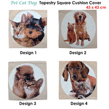 Tapestry Pet Cat Dog Square Cushion Cover Design 2