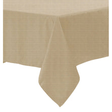 Polyester Cotton Tablecloth Latte 150 x 220 cm