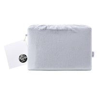 Accessorize Cotton Flannelette Sheet Set Light Grey Single