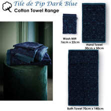 PIP Studio Tile de Pip Dark Blue Wash Mitt 16cm x 22cm
