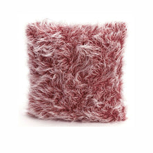 IDC Homewares Virginia Mohair Cushion Red & White