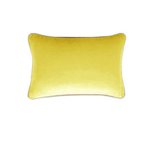 J Elliot Home Gabriel 100% Cotton Oblong Cushion Cover 33 x 48 cm Yellow