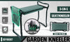 HORUSDY Garden Kneeler Bench Foldable Stool Knee Soft Pad Seat with Tool Pouch