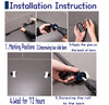 Nail-Free Hooks Hanger 50cm