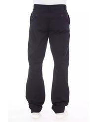 Alpha Studio Men's Blue Cotton Jeans & Pant - W46 US