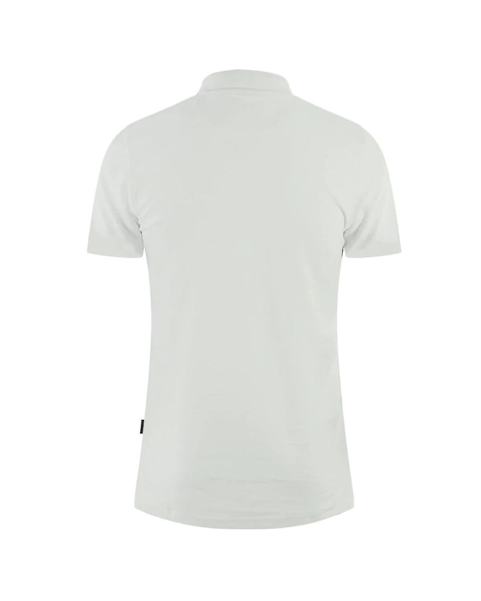 Aquascutum Men's White Cotton Polo Shirt - L
