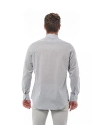 Bagutta Men's Gray Cotton Shirt - XL