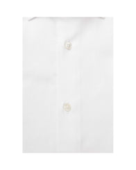 Bagutta Men's White Cotton Shirt - 2XL