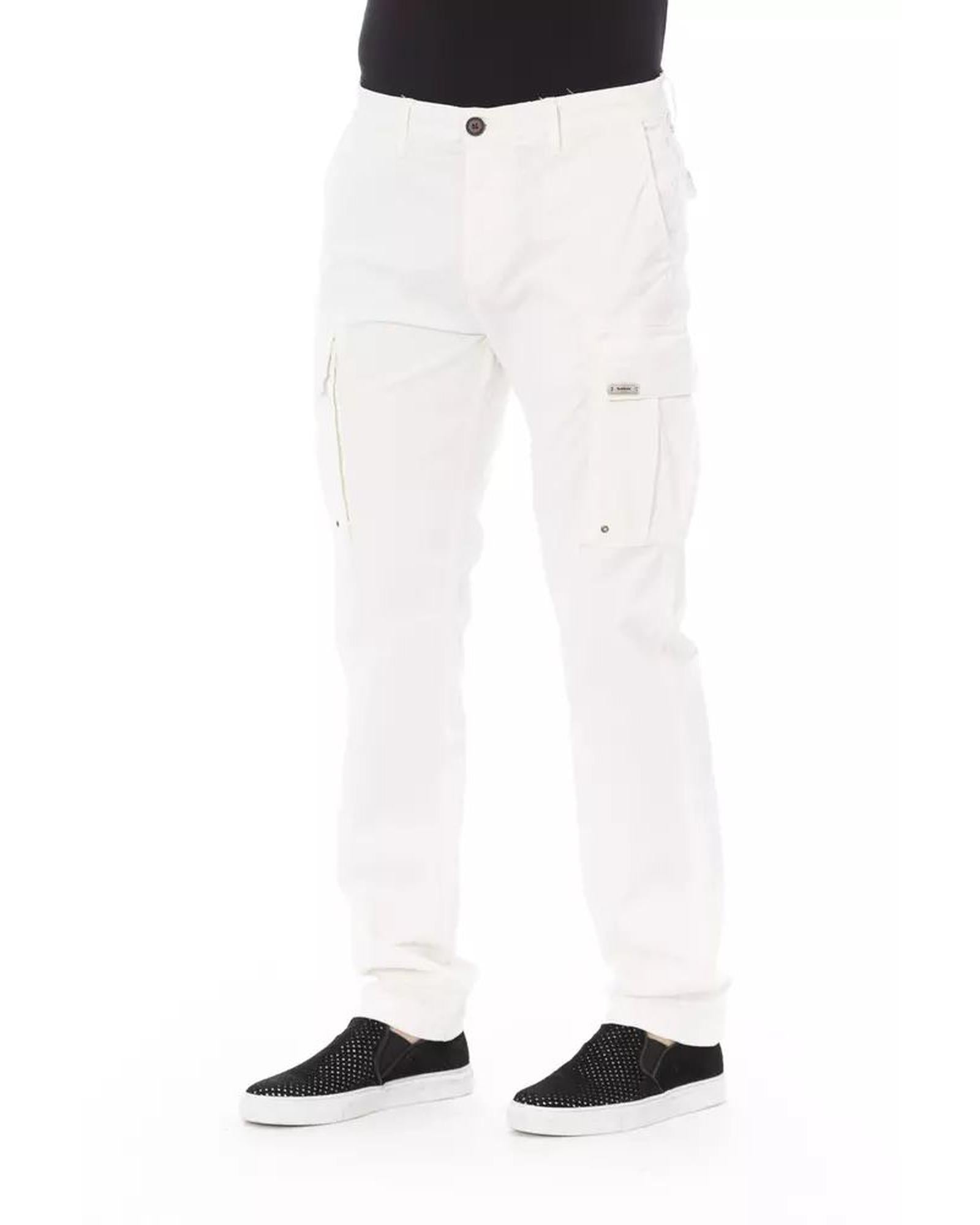 Baldinini Trend Men's White Cotton Jeans & Pant - W30 US