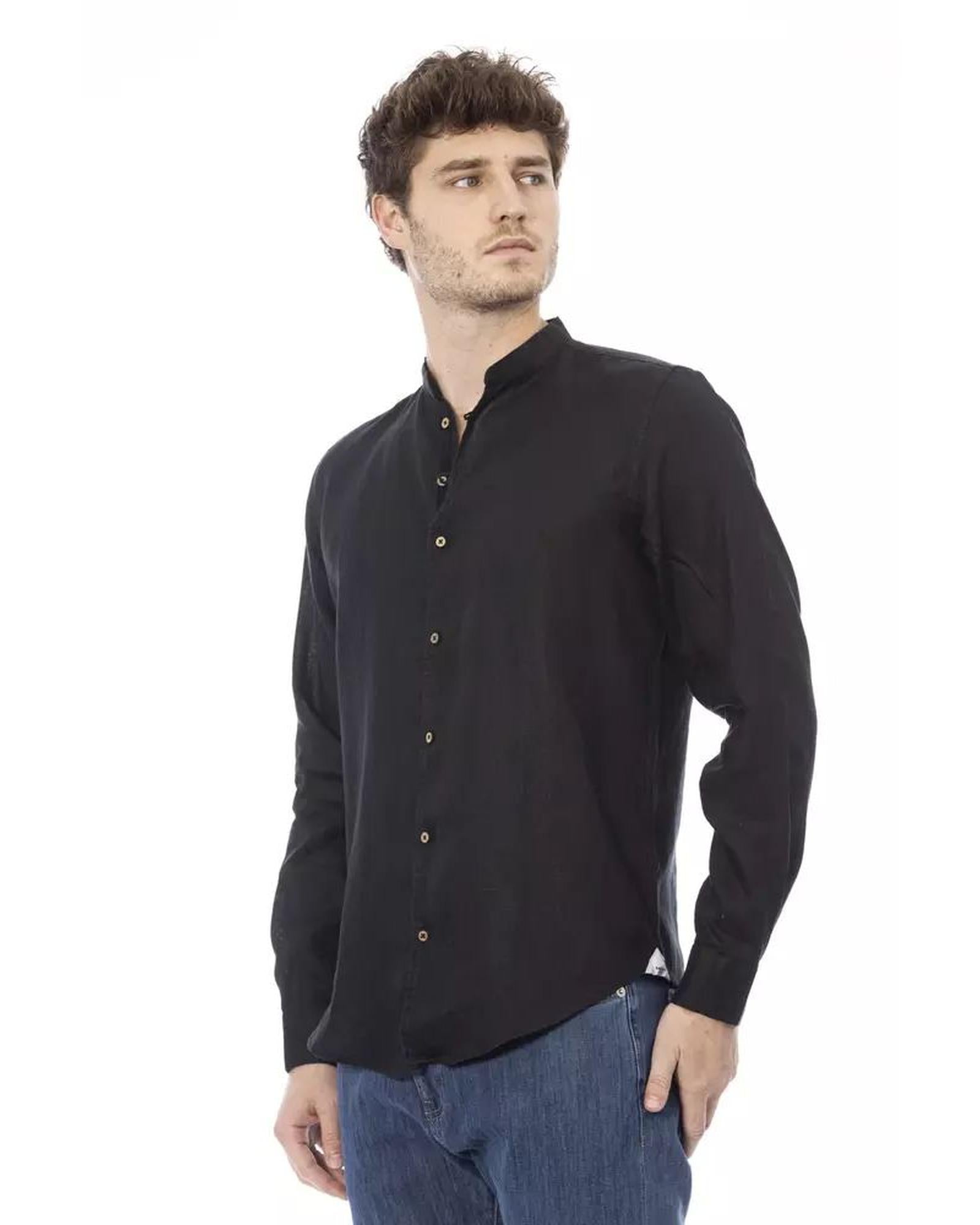 Baldinini Trend Men's Black 100LY Shirt - M