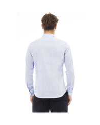 Baldinini Trend Men's Light Blue Cotton Shirt - L