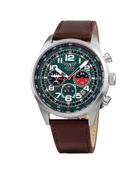 Aviator Men's Silver  Watch - One Size