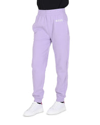 Hugo Boss Women's Cotton Light Purple Womens Pants in Purple - S