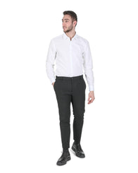 Hugo Boss Men's Cotton Mens Shirt in White - 38 EU