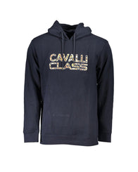Cavalli Class Men's Blue Cotton Sweater - S