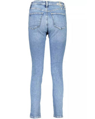 Calvin Klein Women's Light Blue Cotton Jeans & Pant - W26/L30 US