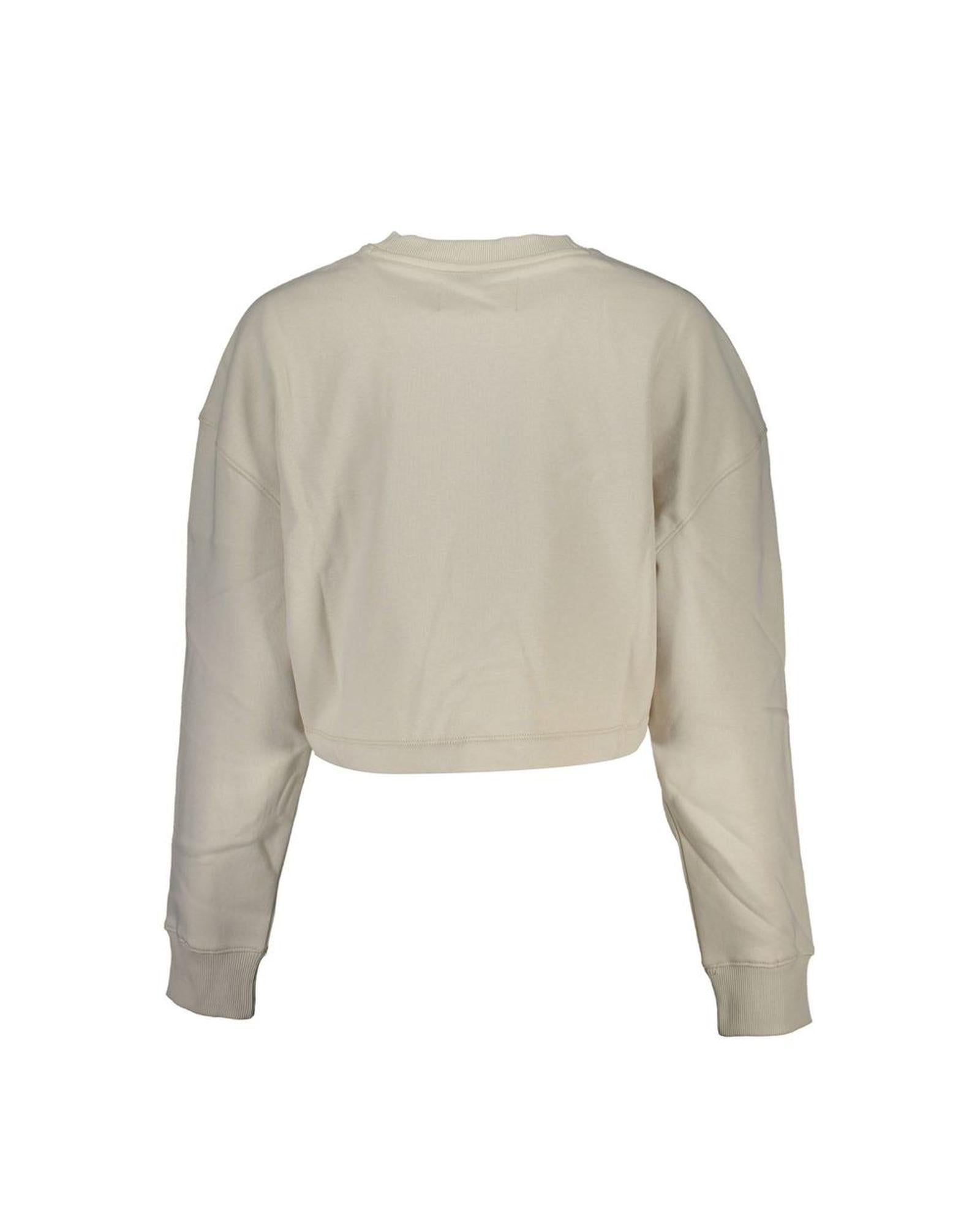 Calvin Klein Women's Beige Cotton Sweater - S