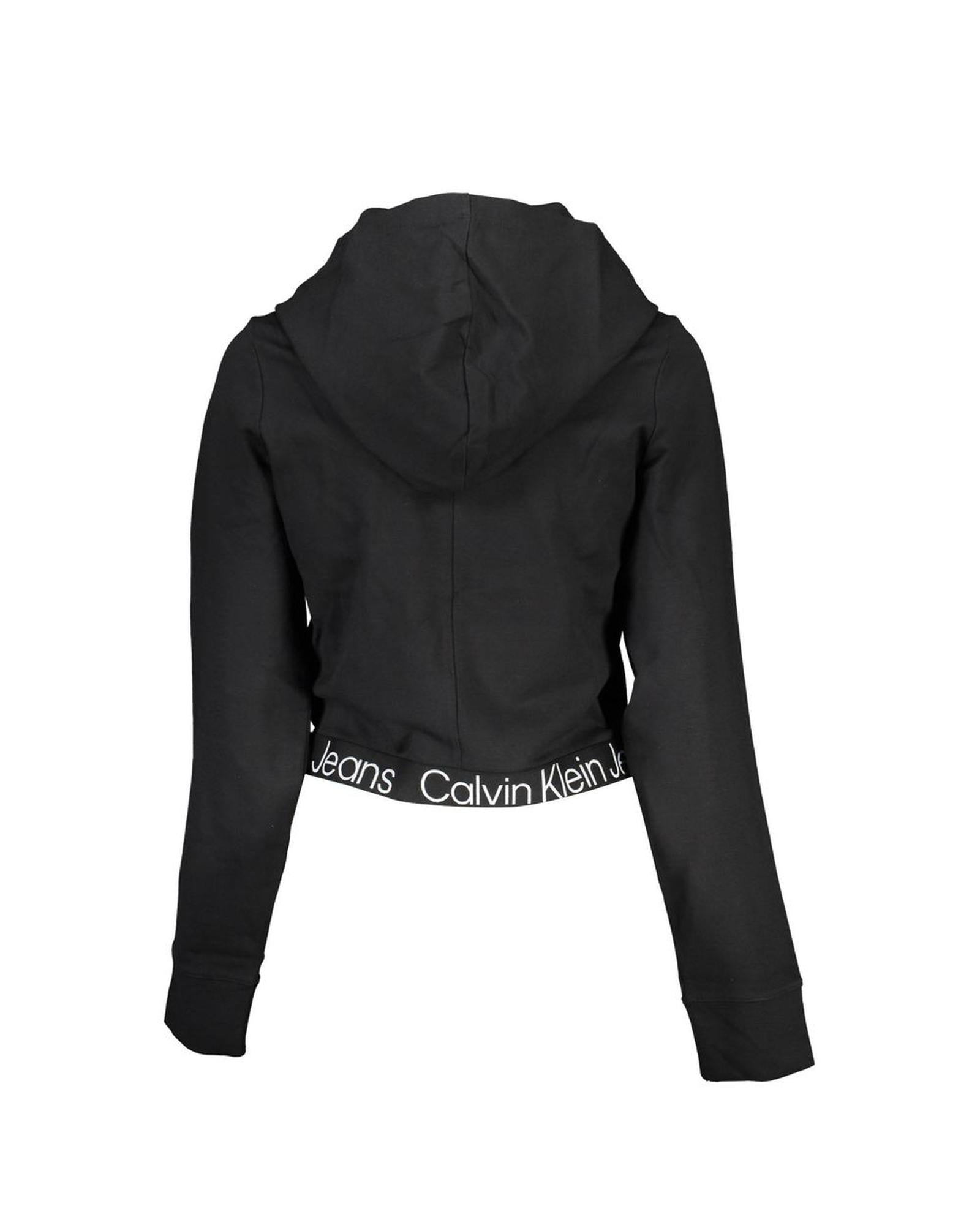 Calvin Klein Women's Black Elastane Sweater - L
