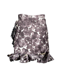 Floral Skirt with Ruches 40 IT Women