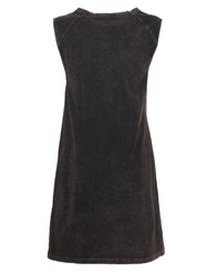 Women's Black Cotton Dress - XS